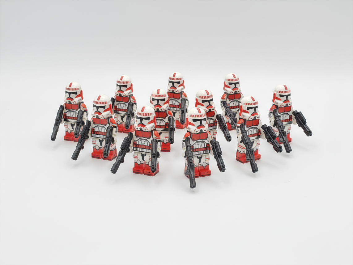Star Wars Coruscant Guards Clone Troopers Minifigures Set