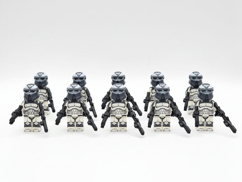 Star Wars 104th Wolfpack AT-RT Clone Trooper Drivers Custom Minifigures Set WM
