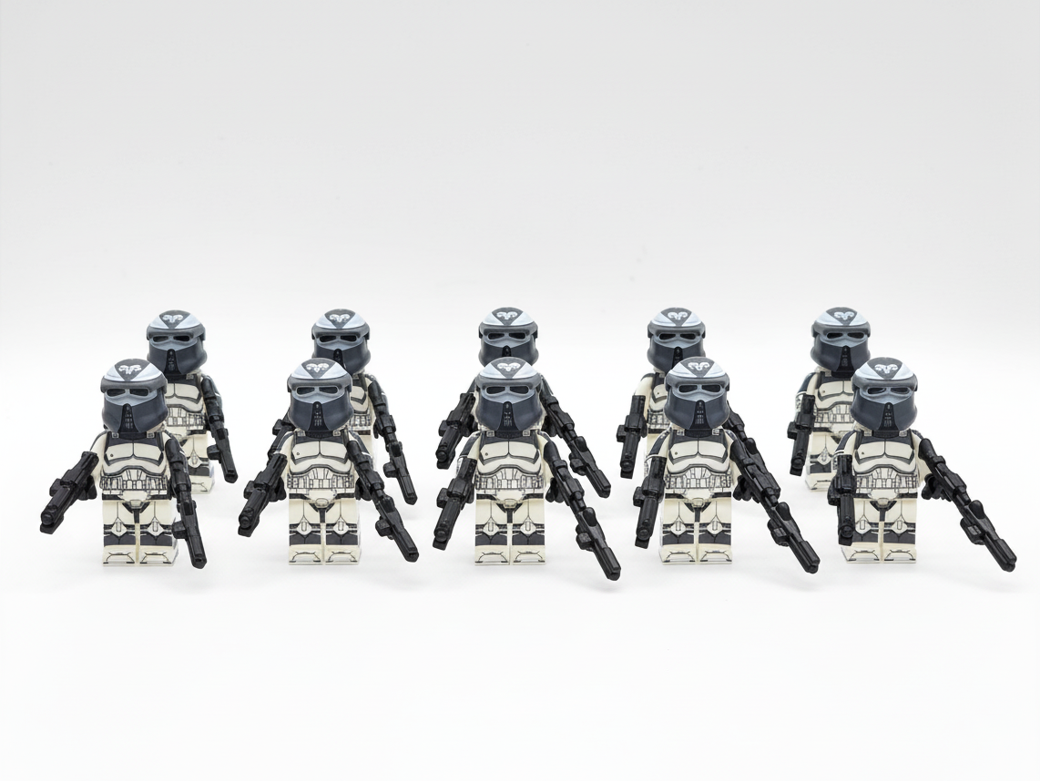Star Wars 104th Wolfpack AT-RT Clone Trooper Drivers Custom Minifigures Set WM