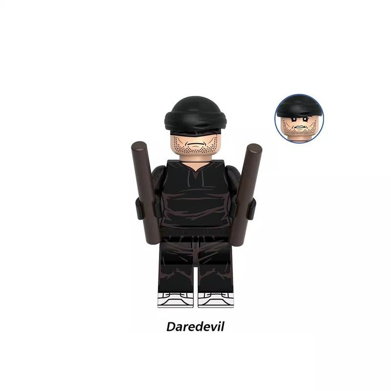 Marvel Super Heroes Dare Devil & Punisher Custom Minifigures