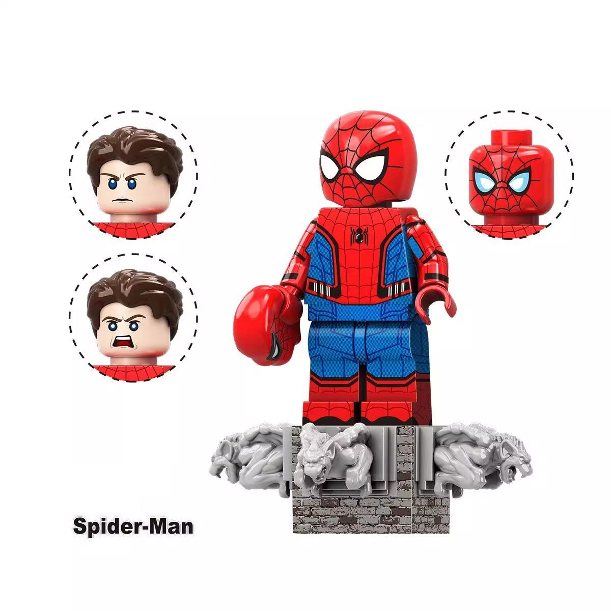 Marvel Super Heroes Spiderman Dr. Strange Custom Minifigures TV