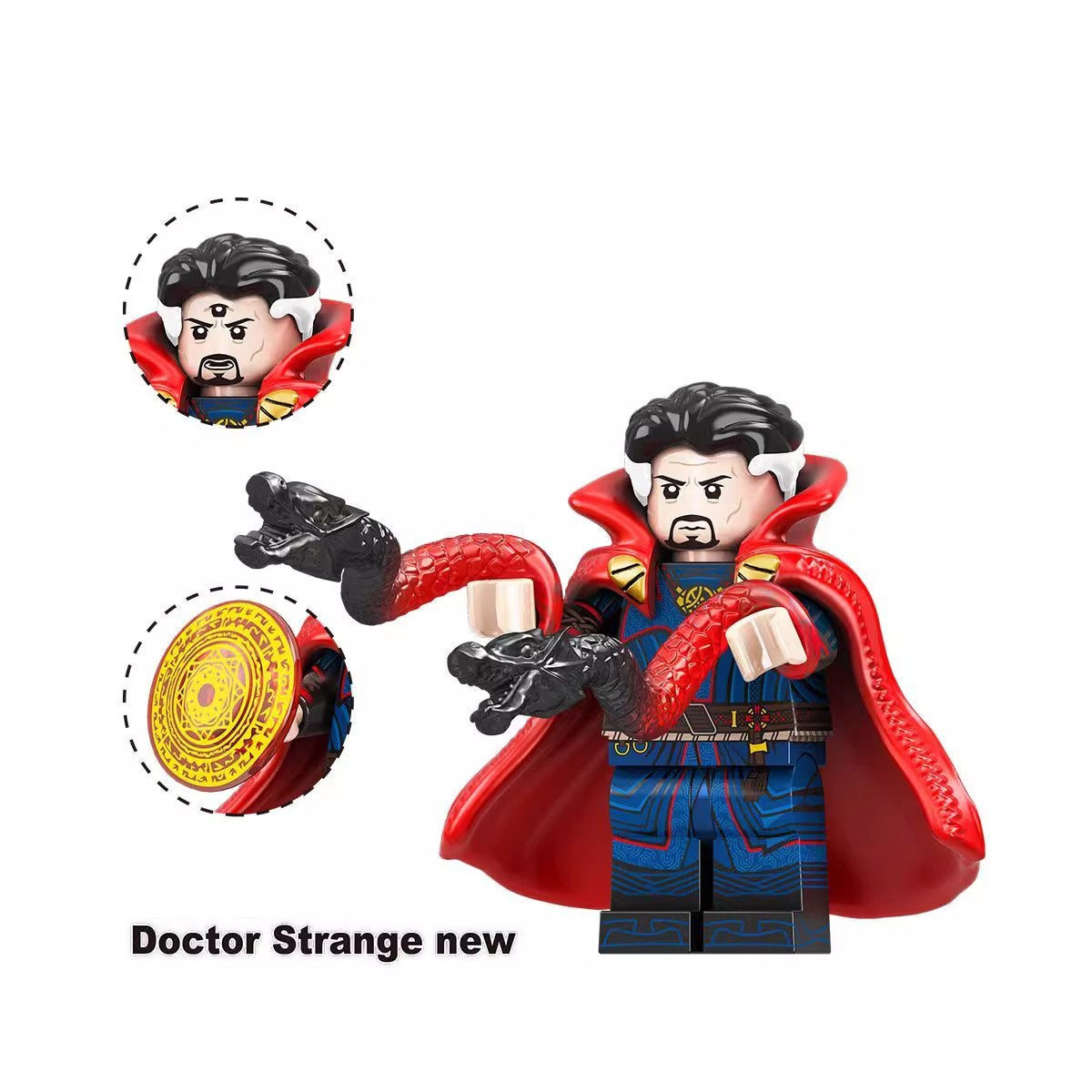 Marvel Super Heroes Spiderman Dr. Strange Custom Minifigures TV