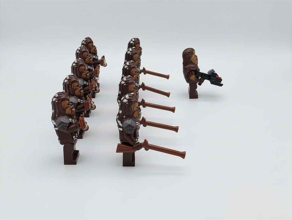 Star Wars Chewbacca & Friends Wookie Army 11 Minifigures Set