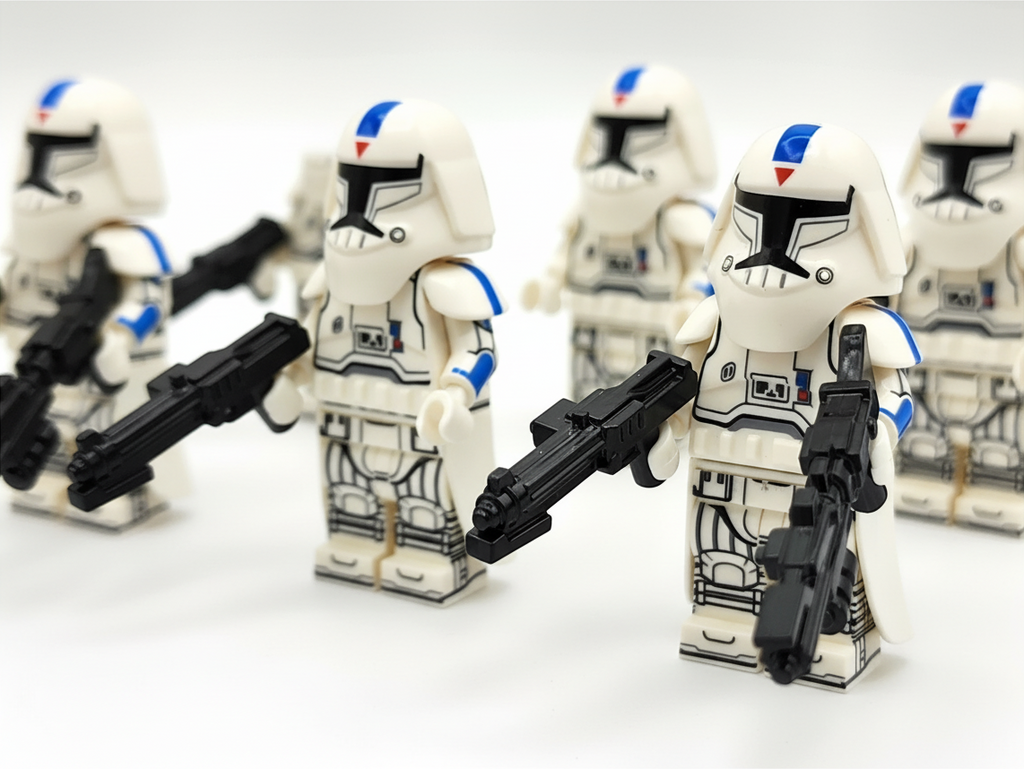 Star Wars 501st Captain Rex Clone Cold Assault Troopers Custom Minifigures  x11