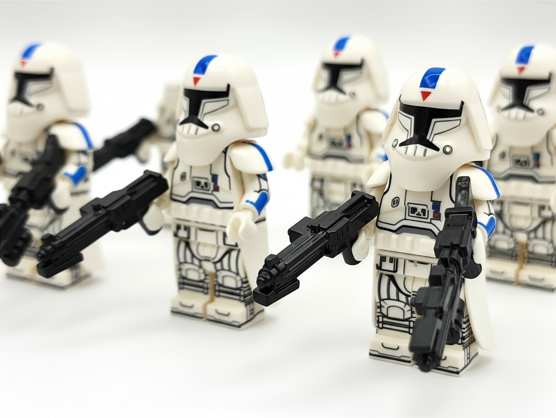 Star Wars 501st Captain Rex Clone Cold Assault Troopers Custom Minifigures  x11
