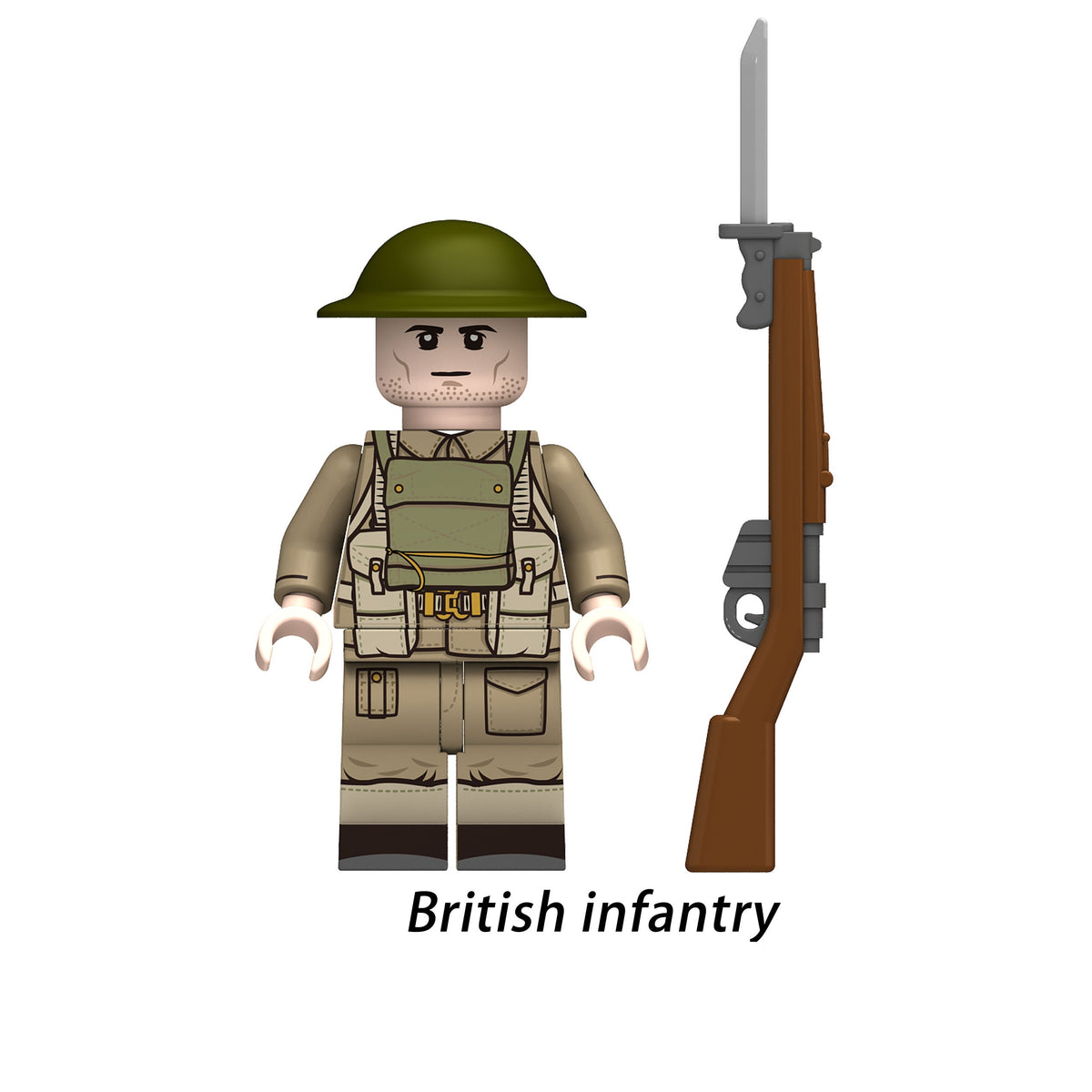 Historic Military Army Minifigures Single Sale 11