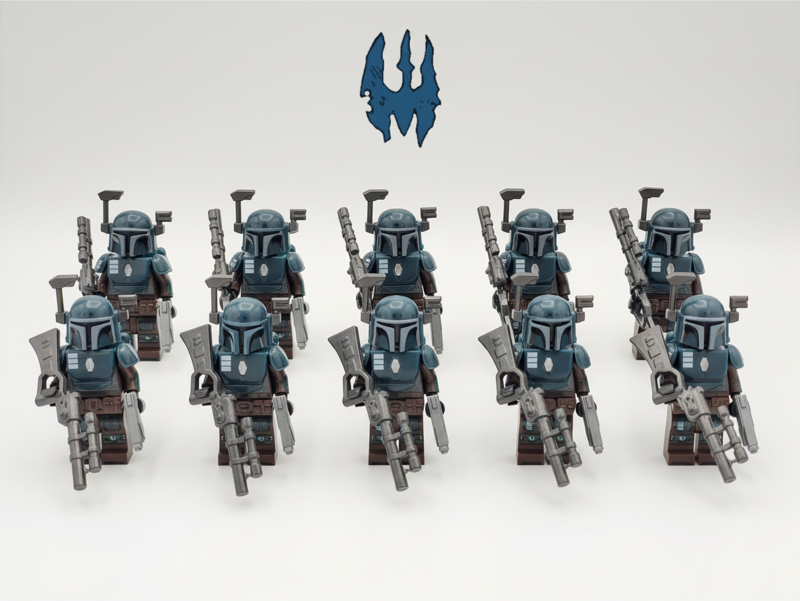 Star Wars Mandalorian Custom Death Watch Minifigures Set