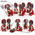 Medieval Roman Soldiers Army Custom 12 Minifigures Set 1641