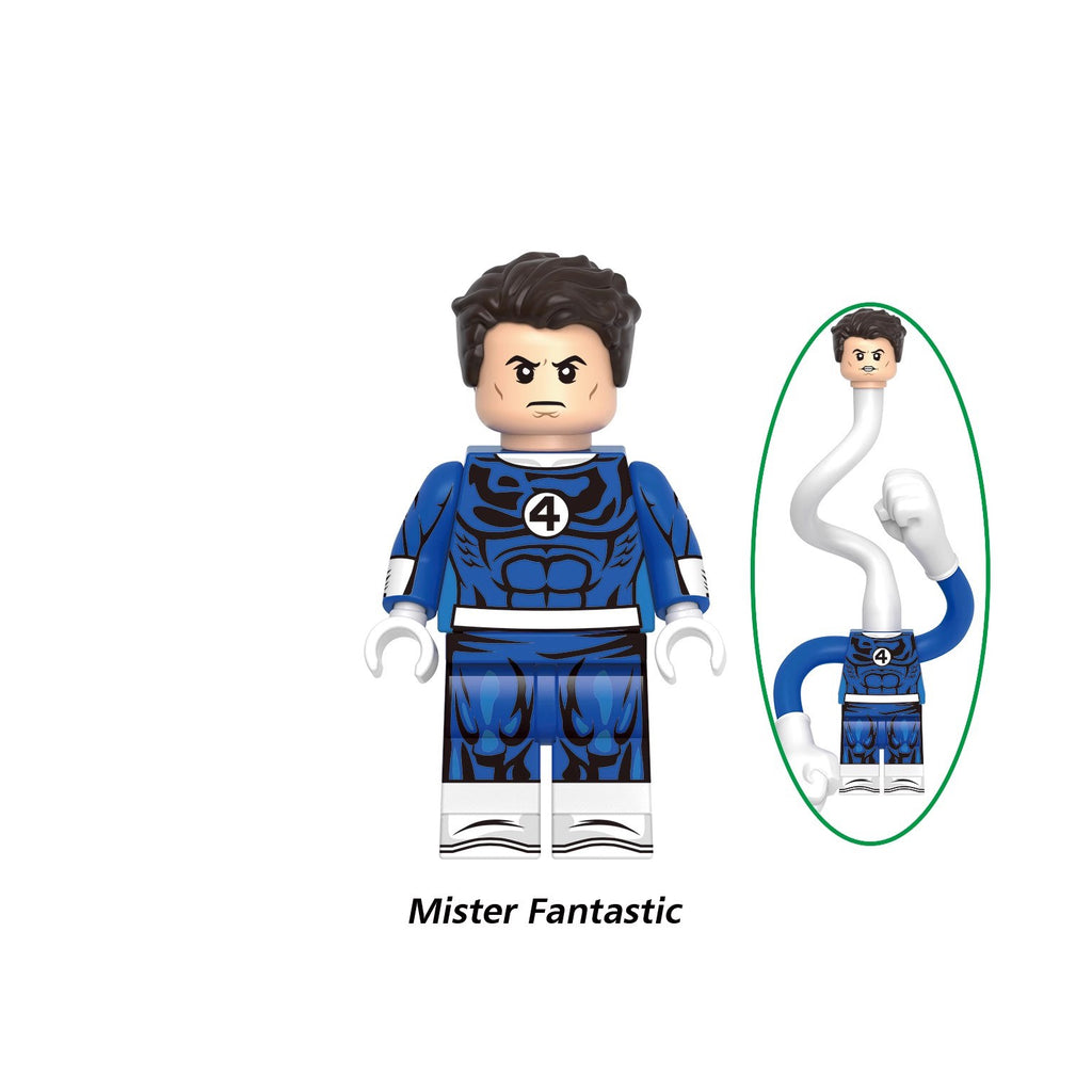 Marvel Super Heroes Fantastic Four Custom Minifigures XH