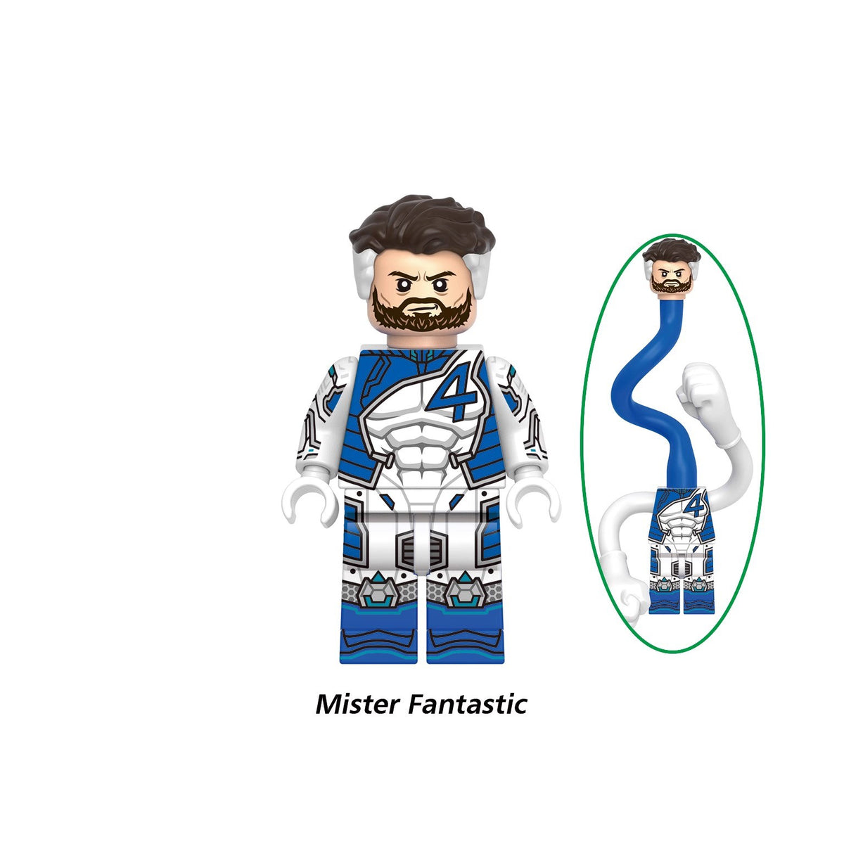 Marvel Super Heroes Fantastic Four Custom Minifigures XH