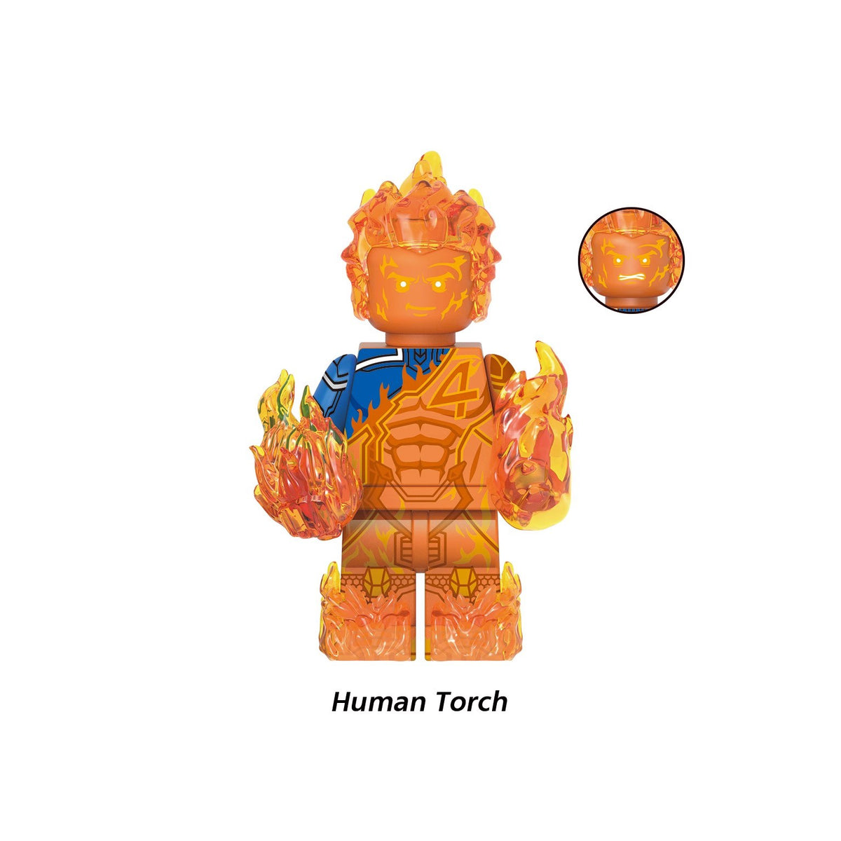 Marvel Super Heroes Fantastic Four Custom Minifigures XH