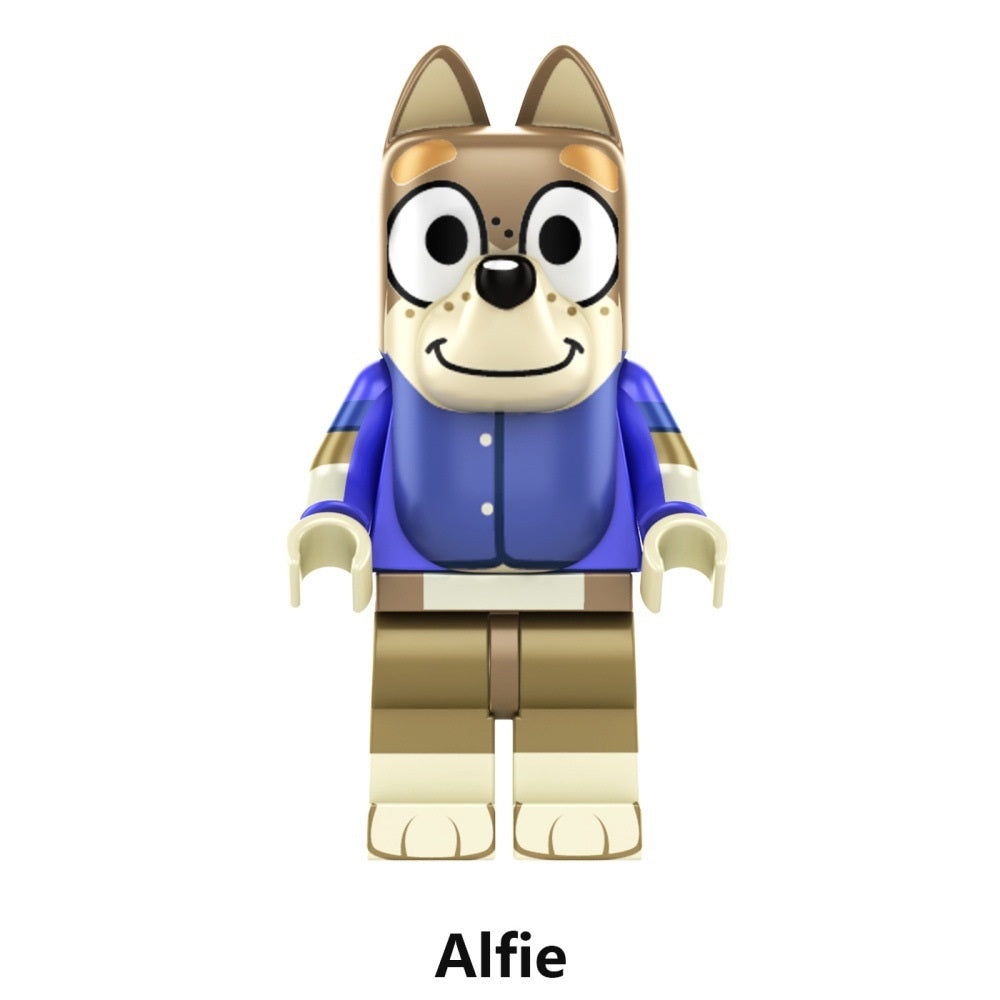 Bluey TV Series Custom Minifigures