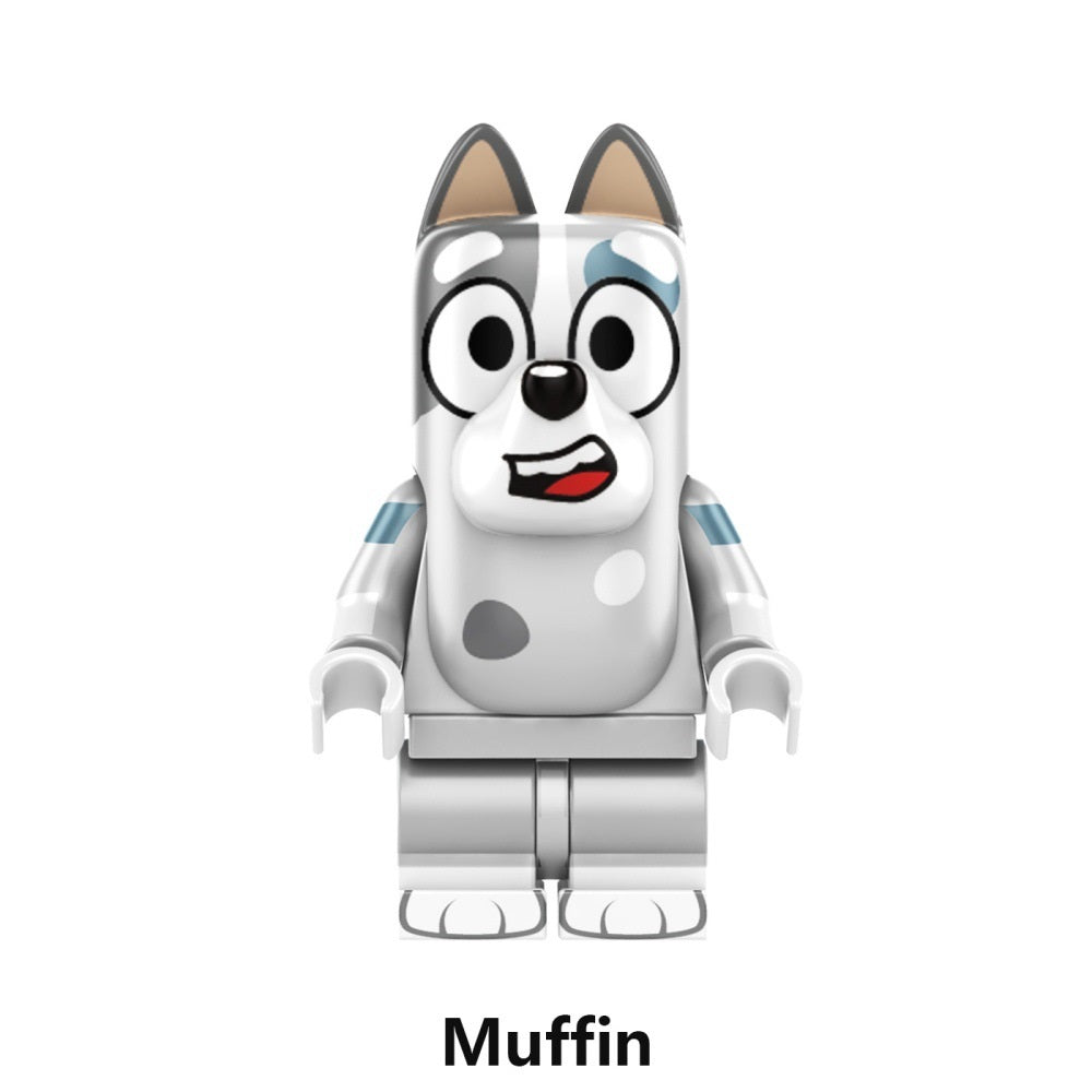 Bluey TV Series Custom Minifigures