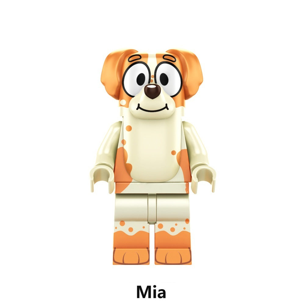 Bluey TV Series Custom Minifigures
