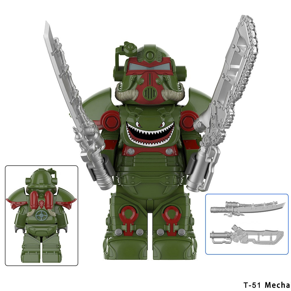 Fallout Power Armor Assortment Custom Minifigures W 2