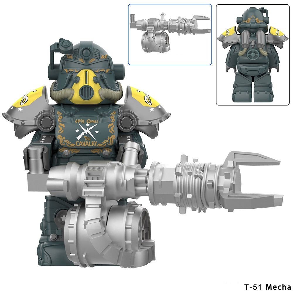 Fallout Power Armor Assortment Custom Minifigures W 2