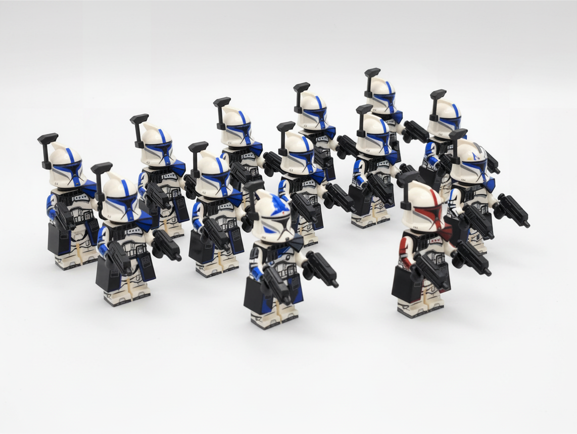 Star Wars Phase 1 Captain Fordo, Rex, Fives and ARC Troopers Custom Minifigures  x13
