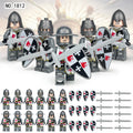 Medieval Knights and Soldiers Lot 12pcs - 1812