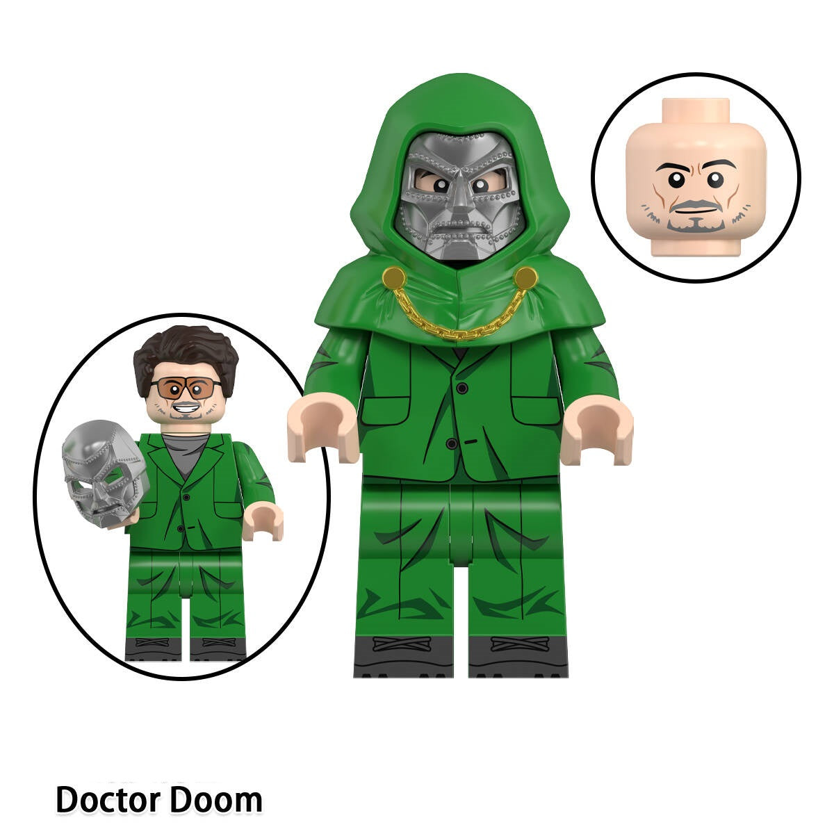 Marvel Super Heroes Doctor Doom Custom Minifigures WM