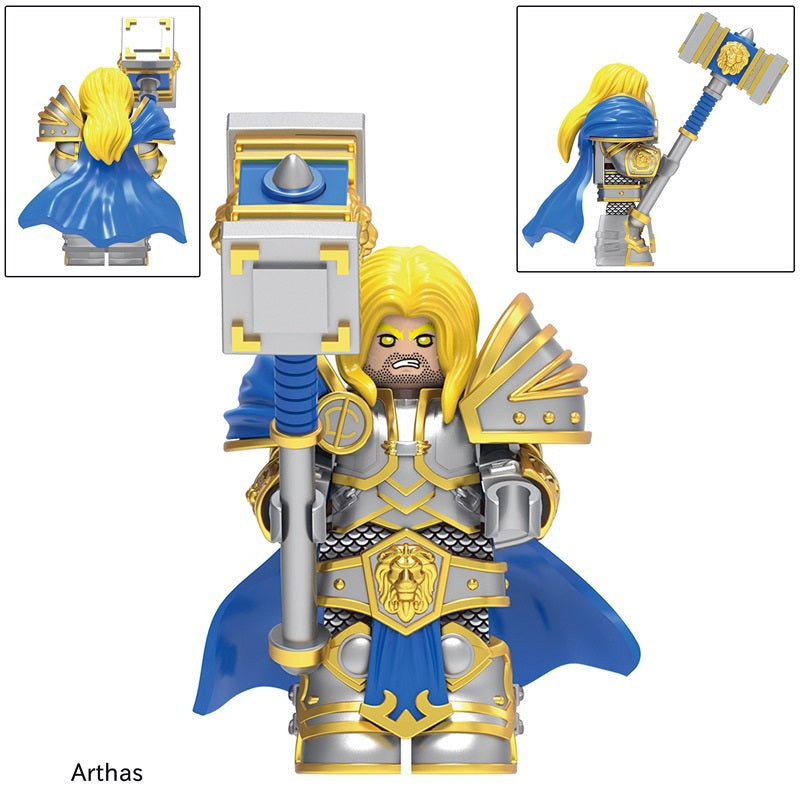 World of Warcraft Lich King Arthas Custom Minifigures