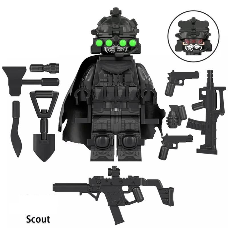 Special Forces Army Commandos Variations Custom Minifigures + Accessories 3