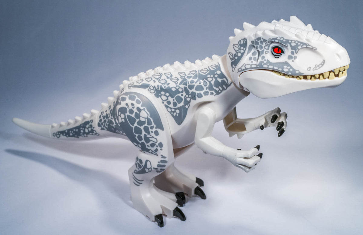 White Indominus Rex 6 inch Tall Dinosaur