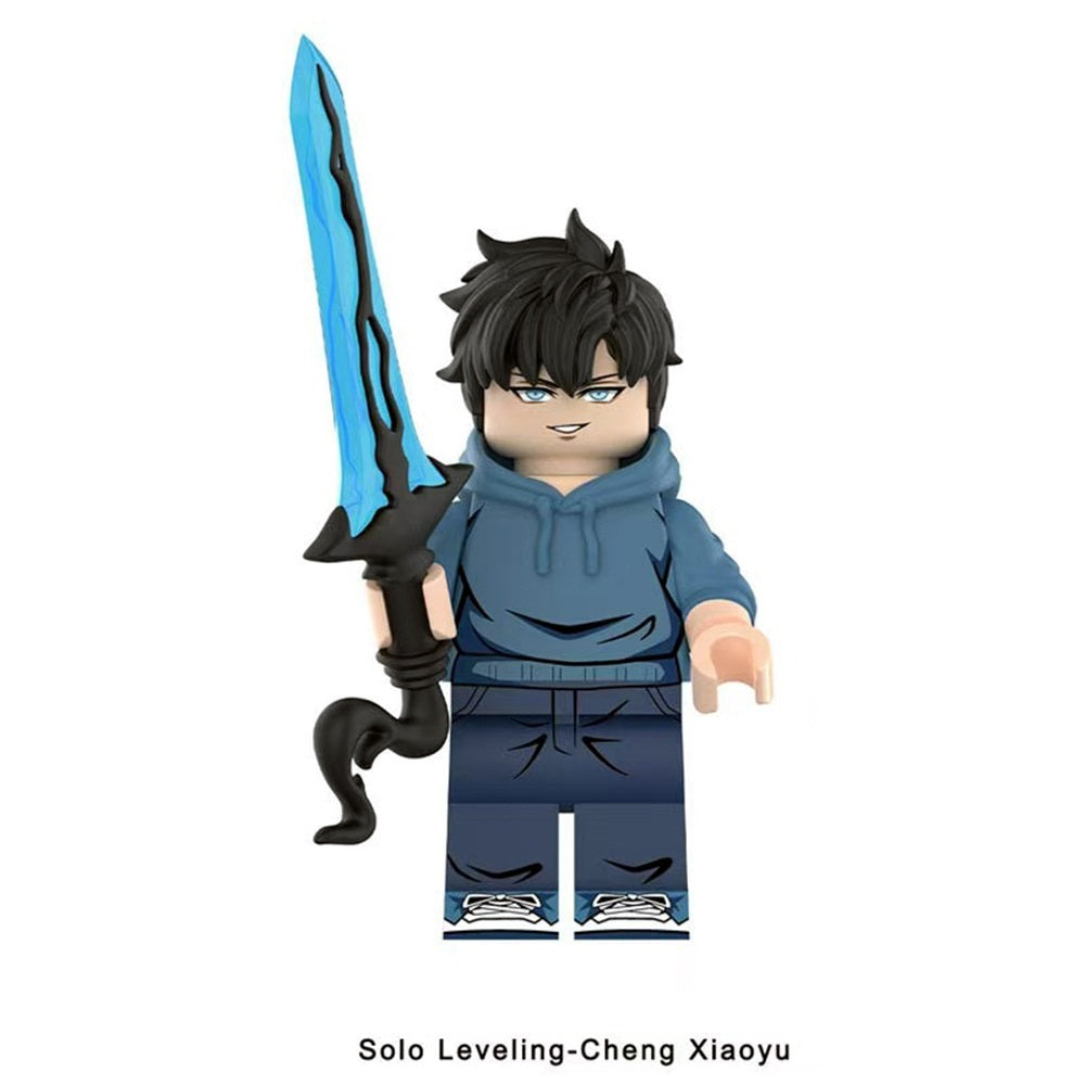 Solo Leveling Sung Jin-woo Custom Anime Minifigures