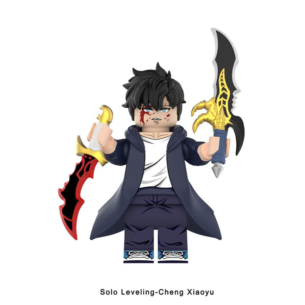 Solo Leveling Sung Jin-woo Custom Anime Minifigures