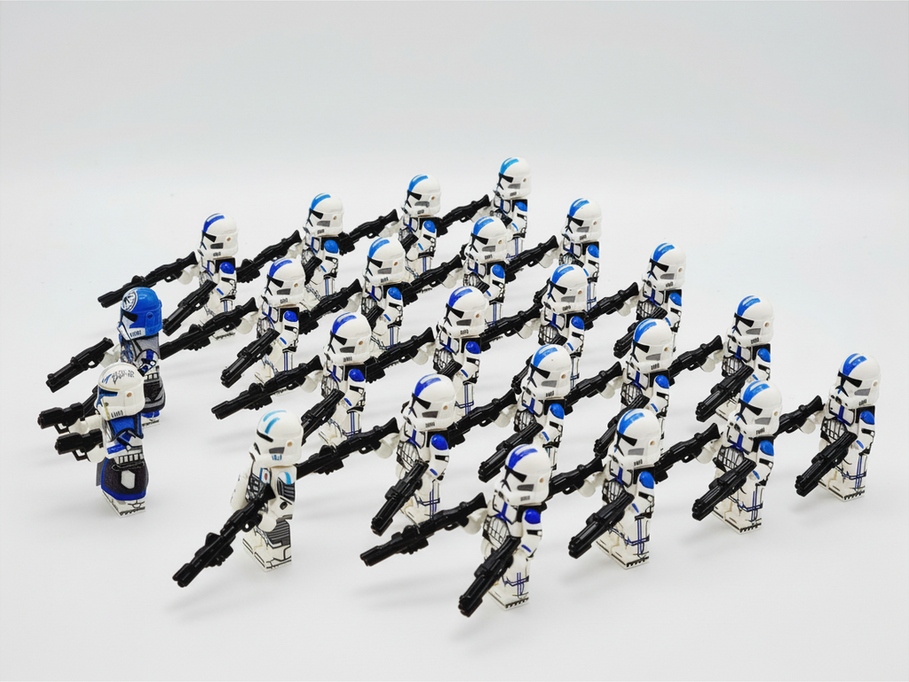 Star Wars 501st Captain Rex Jesse Echo Clone Troopers Army Set 23pcs Minifigures Set