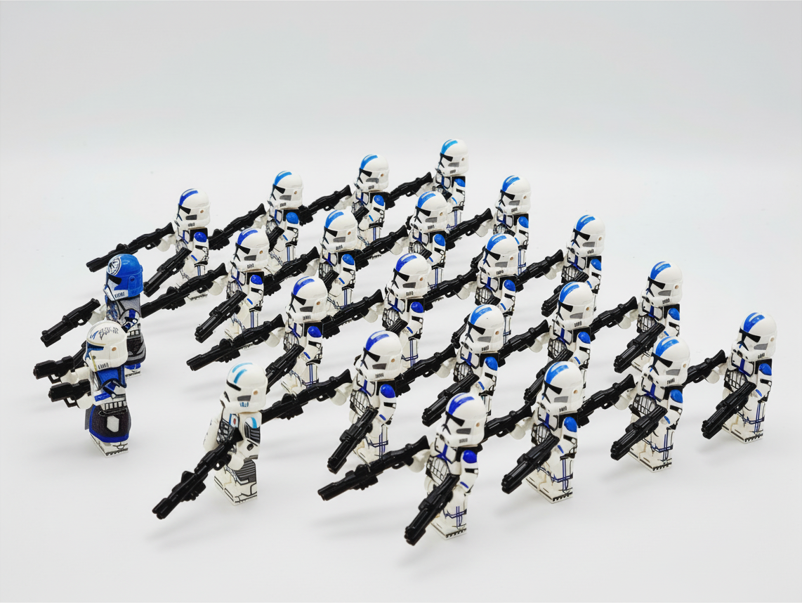 Star Wars 501st Captain Rex Jesse Echo Clone Troopers Army Set 23pcs Minifigures Set