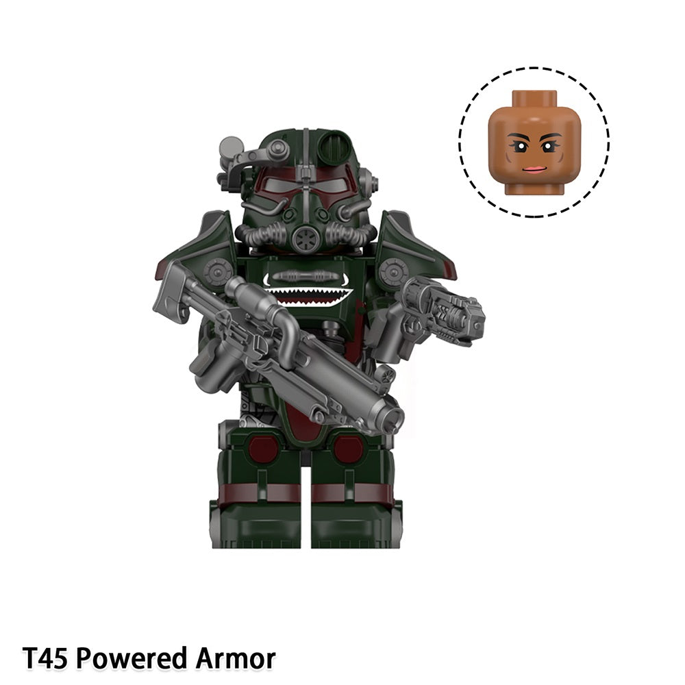 Fallout Power Armor Assortment Custom Minifigures WM