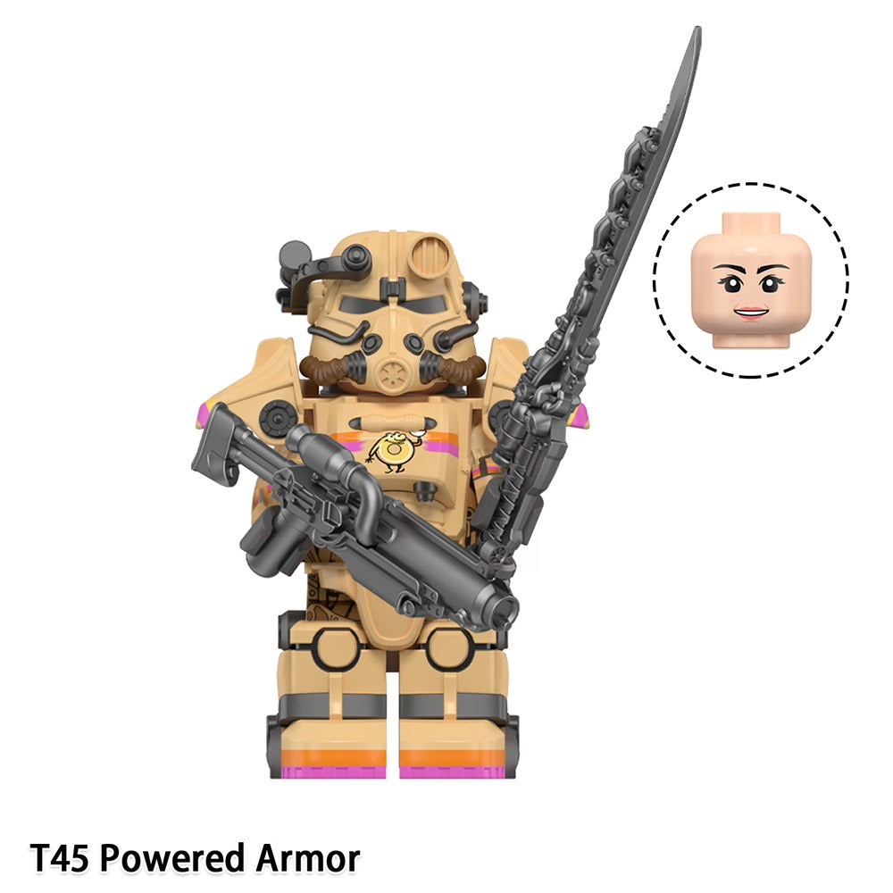 Fallout Power Armor Assortment Custom Minifigures WM
