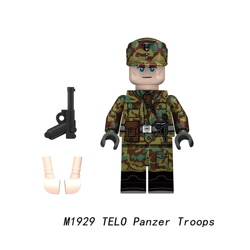 Historic Military Army Minifigures Single Sale