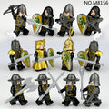 Medieval Knights and Soldiers Lot 12pcs - M8156