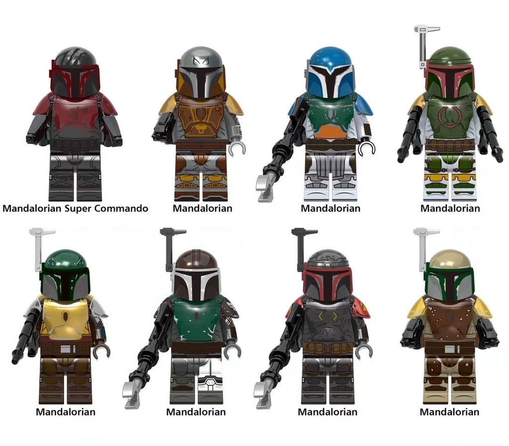 Star Wars Mandalorian Assortment Minifigures Set XH