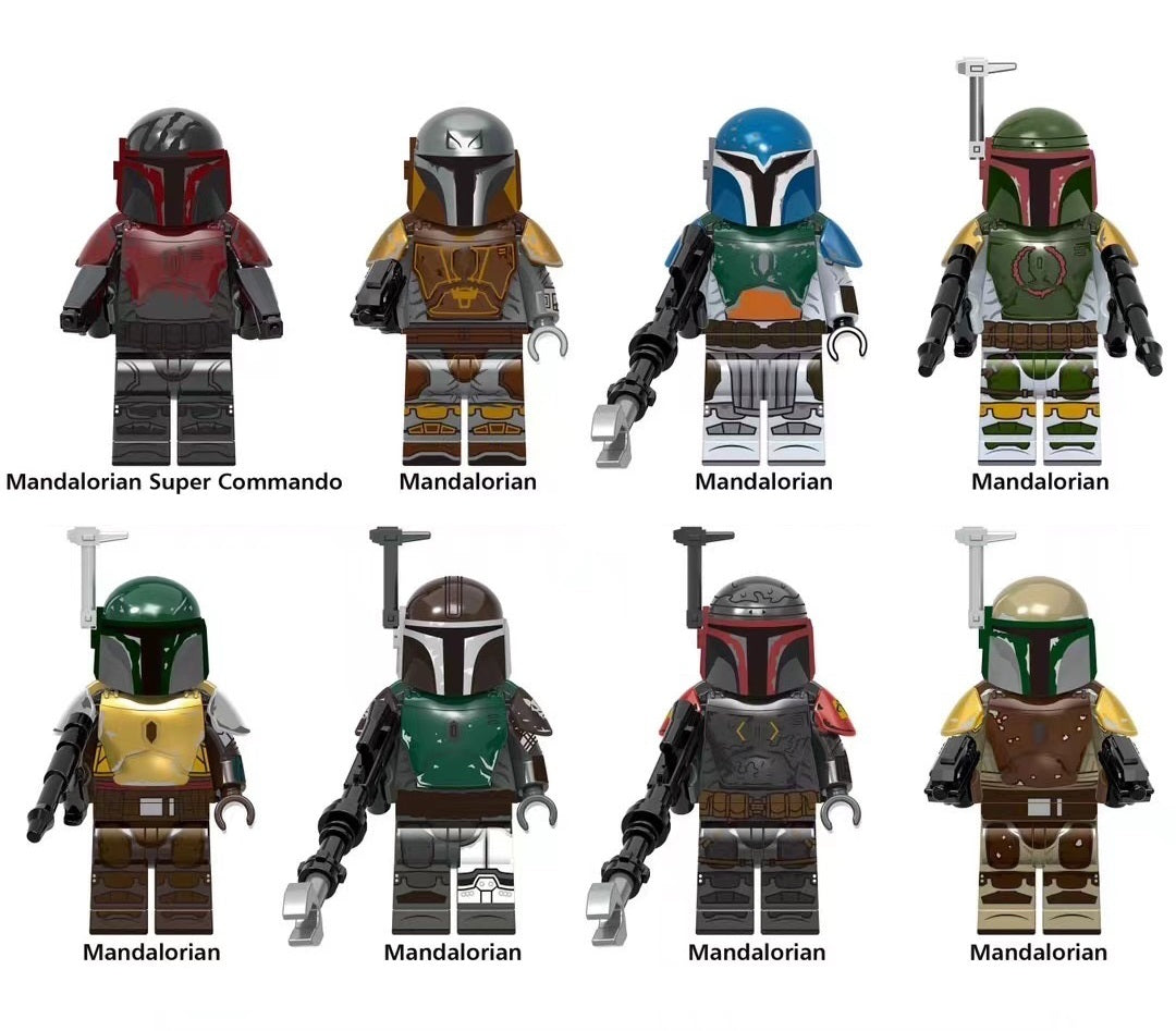 Star Wars Mandalorian Assortment Minifigures Set XH