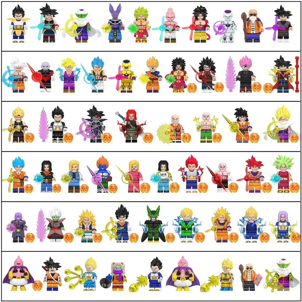 Dragonball Z Custom Minifigures Collection WM