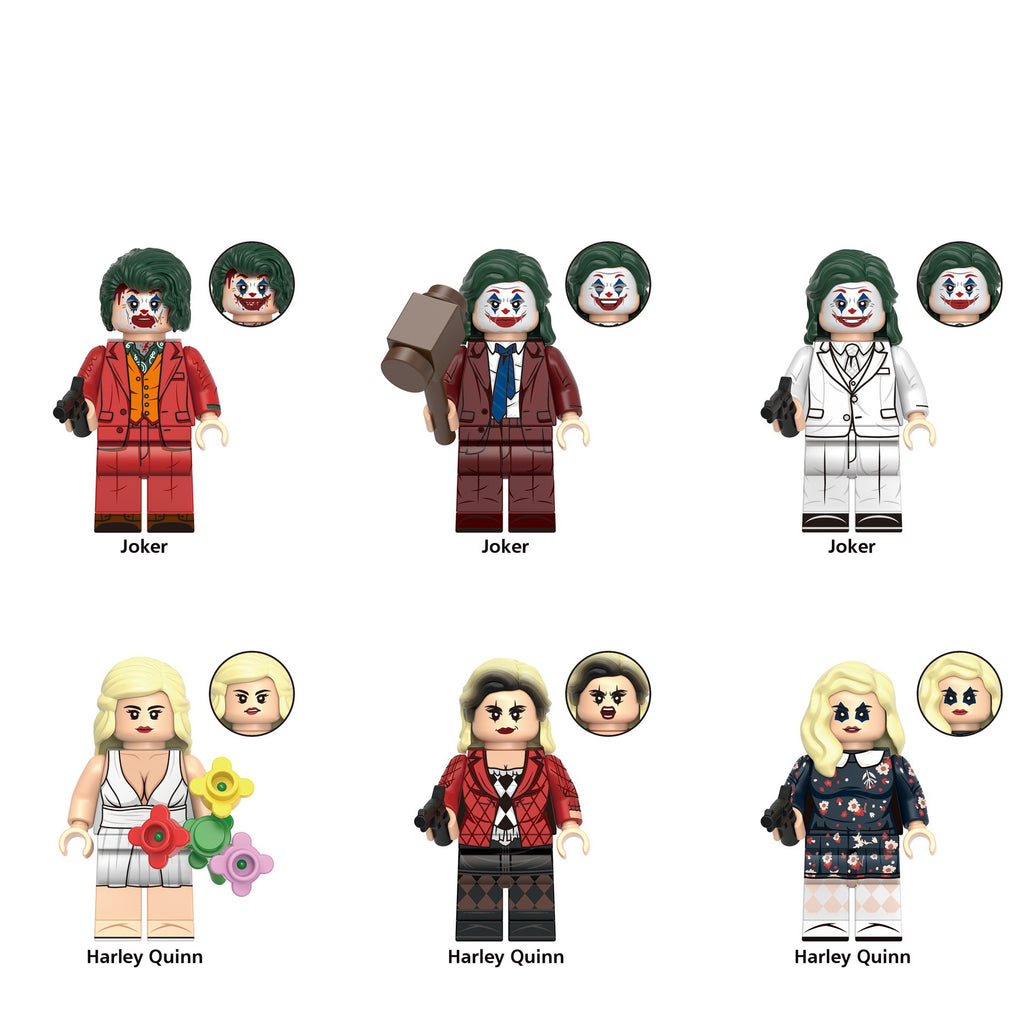 Joker 2 Movie Series Custom Minifigures Set XH