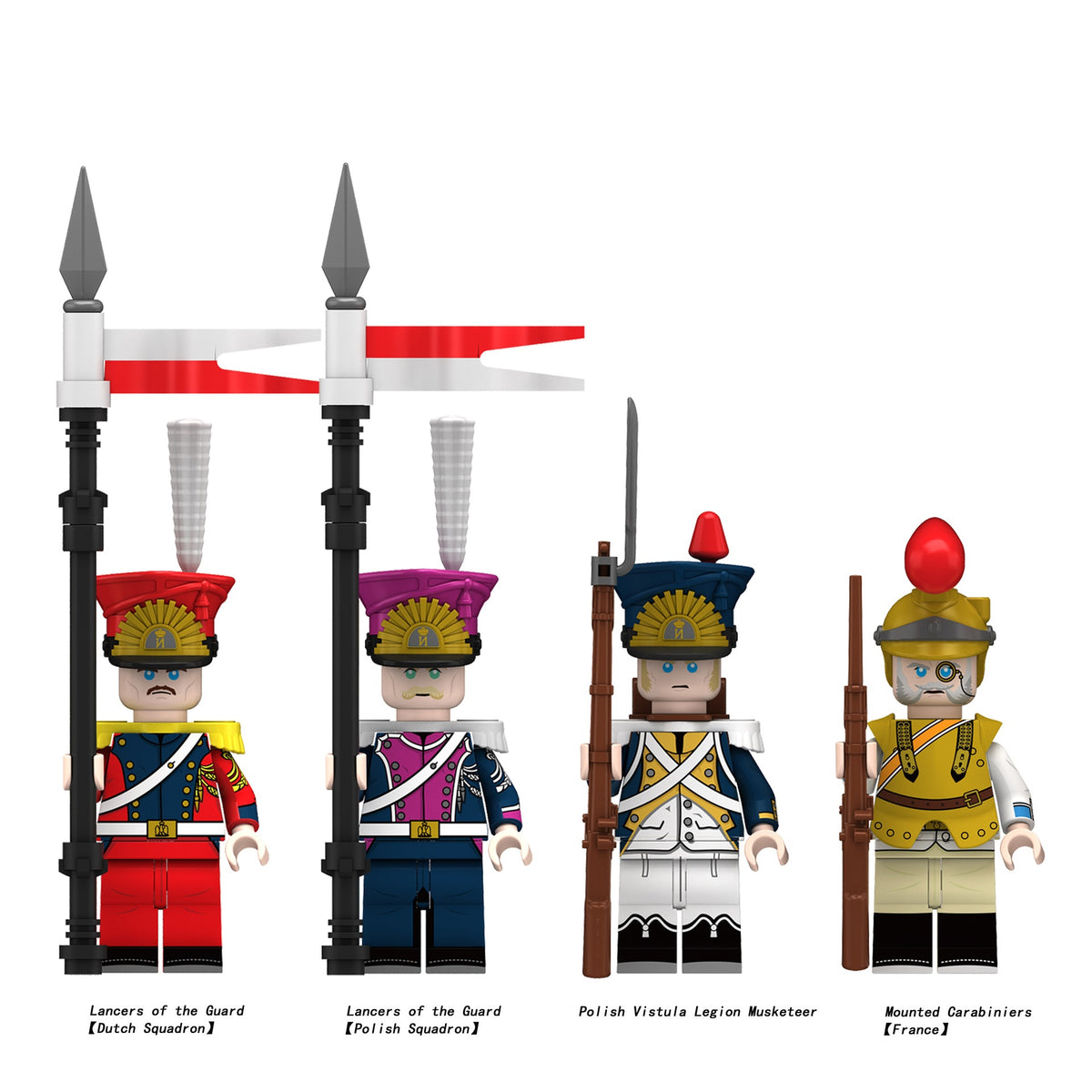 Historic Military Army Minifigures Single Sale