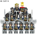 Medieval Knights and Soldiers Lot 16pcs - 76397-B