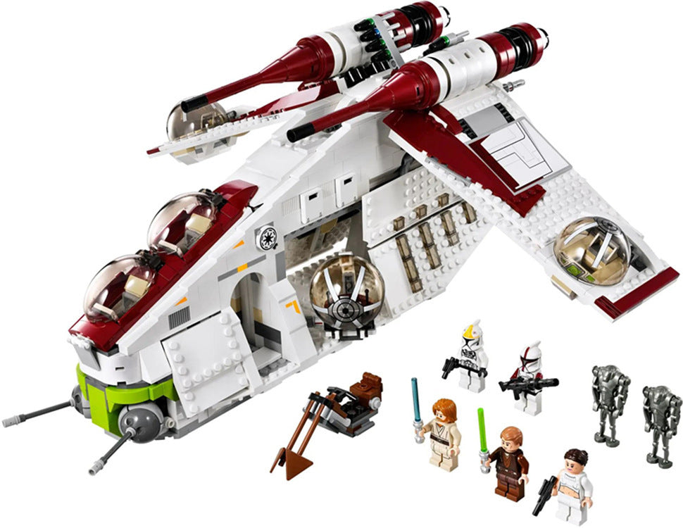 Star Wars Republic Gunship Building Blocks Set 1175pcs