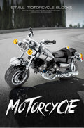 Motorcycle Custom Building Block Set Model 6