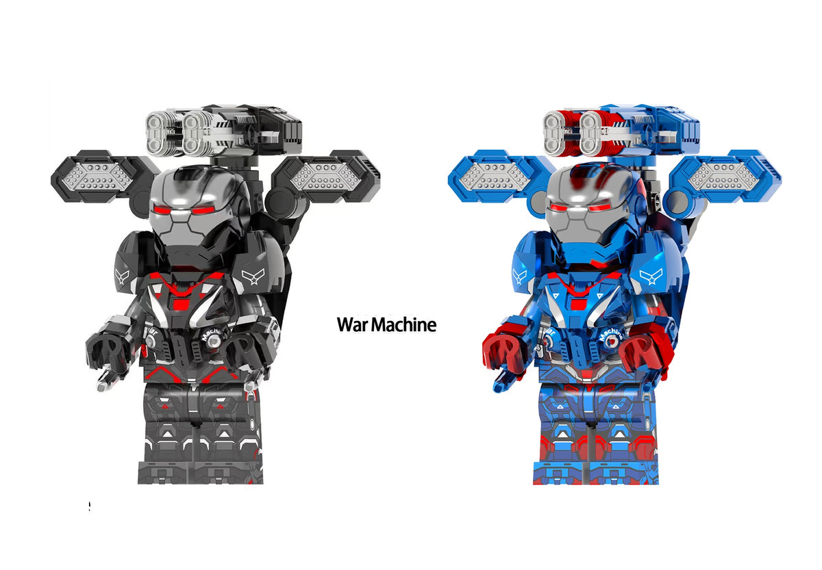 Marvel Super Heroes Iron Man War Machine Custom Minifigures