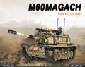Israeli M60 Magach Main Battle Tank Military Army Building Block Set 1753pcs