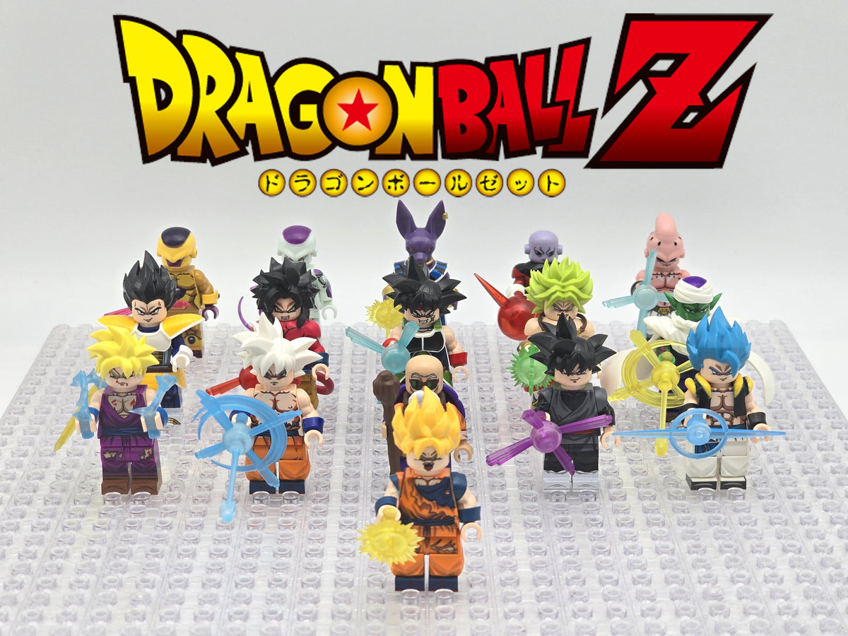 Dragonball Z Custom Minifigures Set 16pcs Set