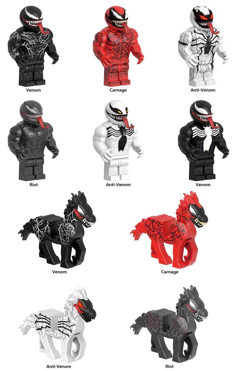 Venom: The Last Dance Custom Minifigures Collections XH