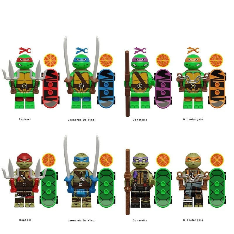 Teenage Mutant Ninja Turtles TMNT Custom Minifigures