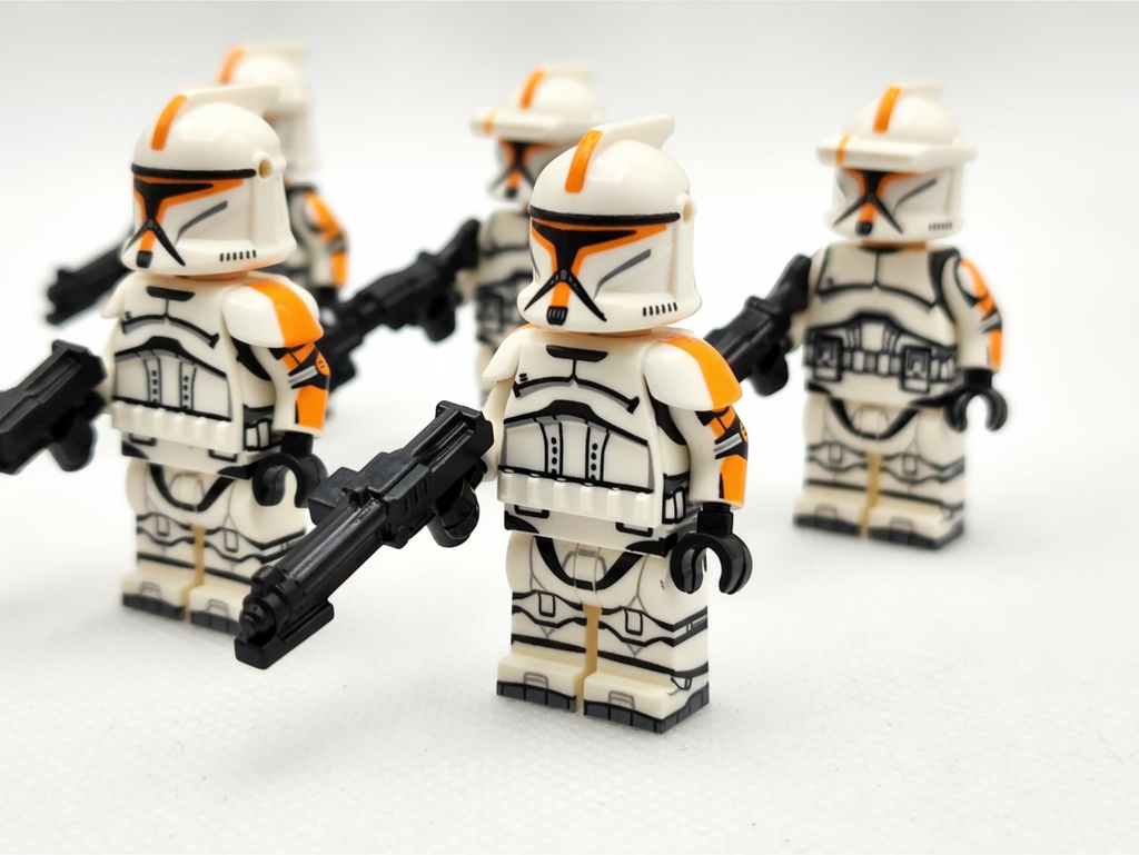 Star Wars Phase 1 Commander Cody 212th Clone Troopers Specialists Custom Minifigures Set 13pcs