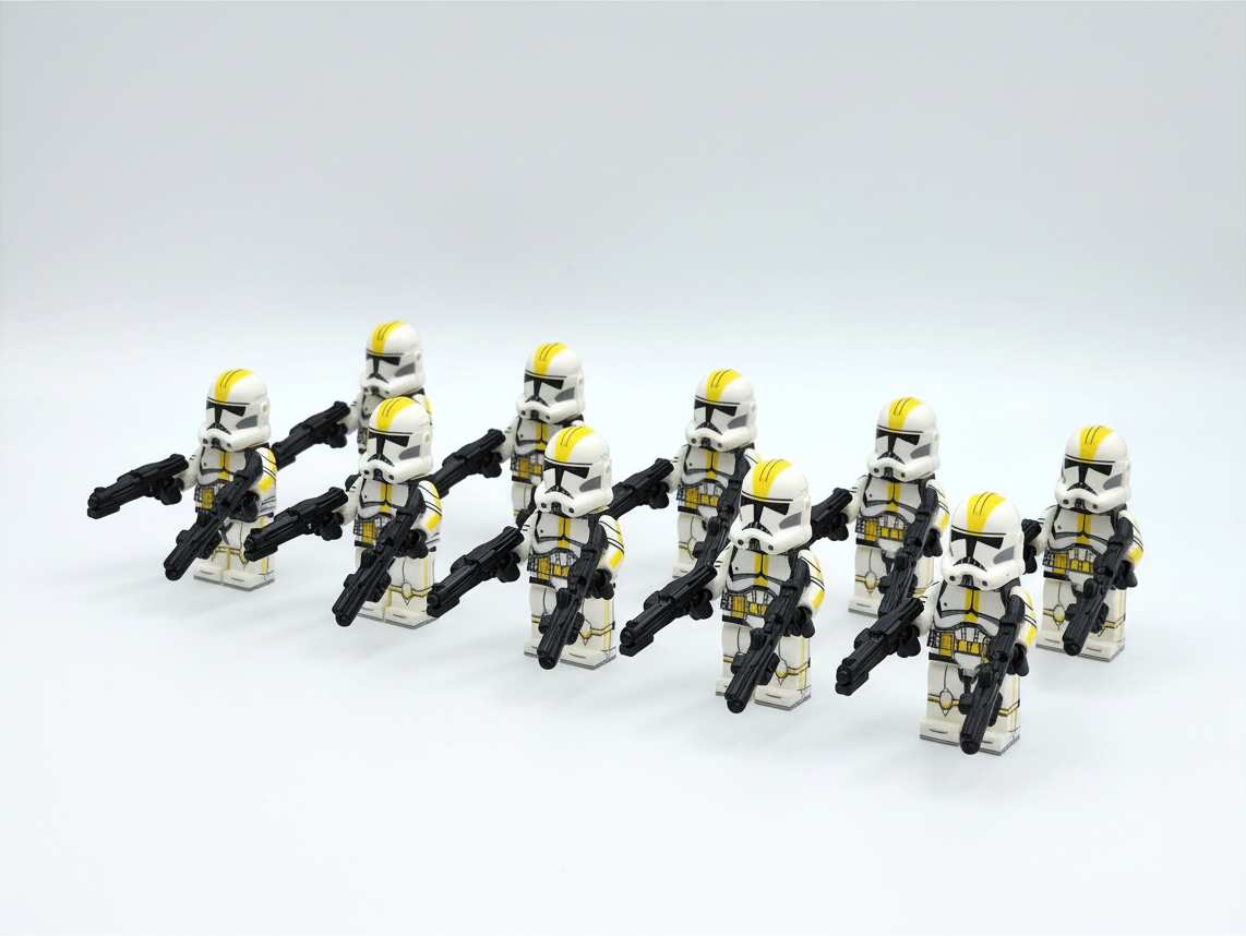 Star Wars 327th Clone Troopers Custom Minifigures Set