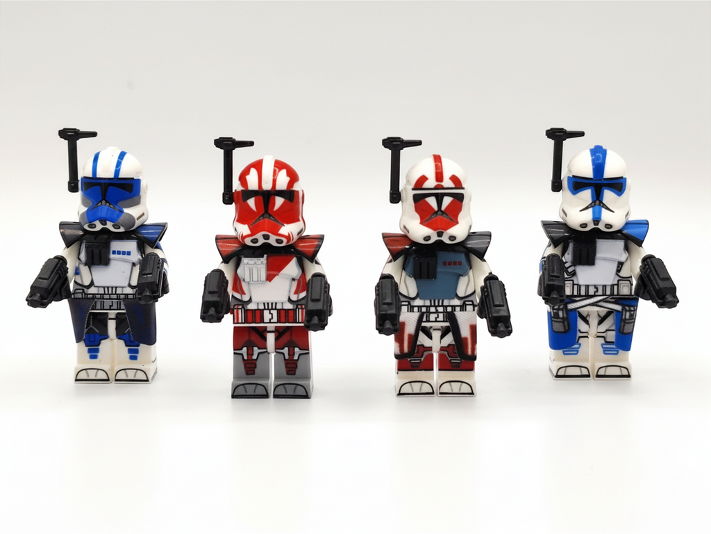 Star Wars ARC Troopers Dredd Alpha Seven Ganch 4 Minifigures Set